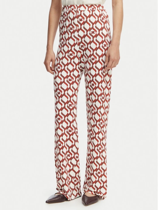 Zdjęcie produktu Max Mara Beachwear Spodnie materiałowe Bchabate 2616781029 Kolorowy Relaxed Fit