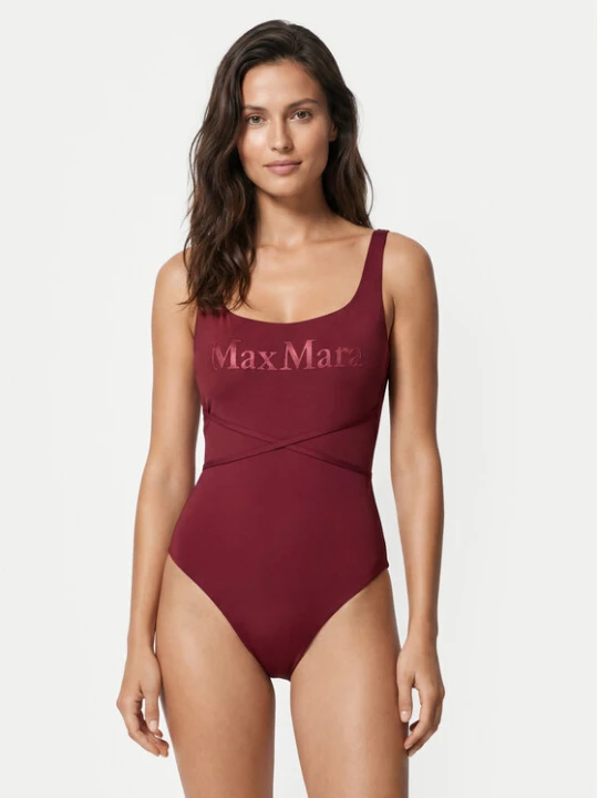 Zdjęcie produktu Max Mara Beachwear Strój kąpielowy Carisma 2616831229 Bordowy