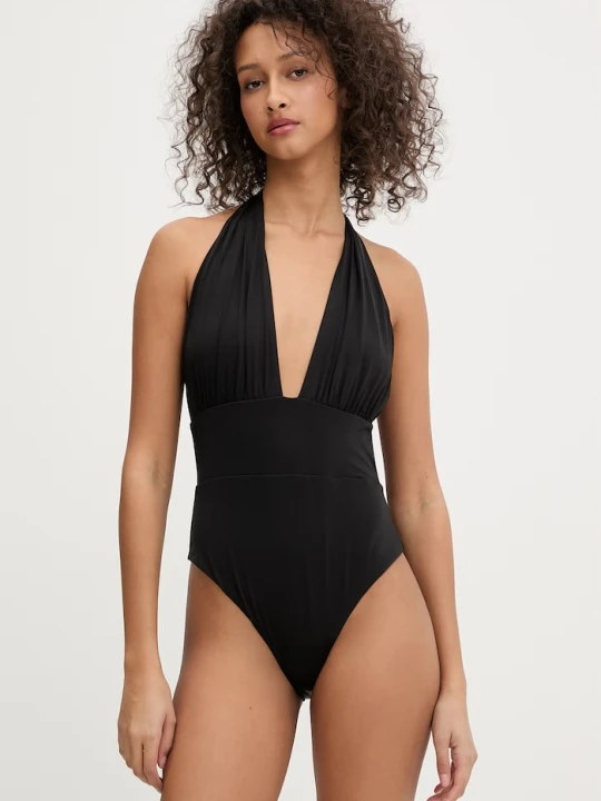 Zdjęcie produktu Max Mara Beachwear strój kąpielowy jednoczęściowy damski CALLE czarny