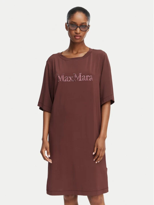 Zdjęcie produktu Max Mara Beachwear Sukienka codzienna 2616621049650 Brązowy Regular Fit