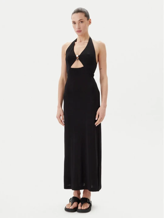 Zdjęcie produktu Max Mara Beachwear Sukienka koktajlowa Ghiotto 2516621059 Czarny Slim Fit