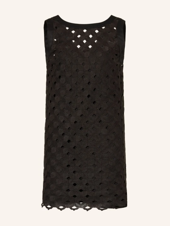 Zdjęcie produktu Max Mara Beachwear Sukienka Plażowa Pesi Z Koronki Ażurowanej schwarz CZARNY