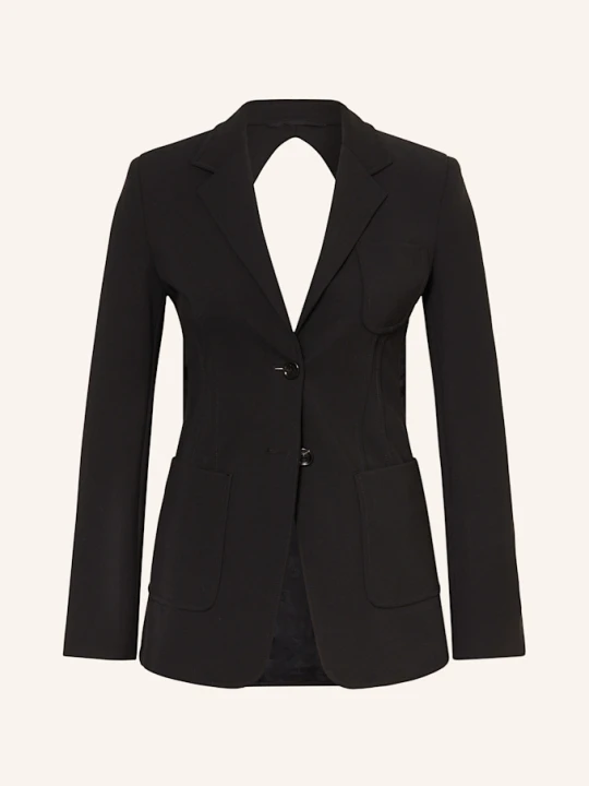 Zdjęcie produktu Max Mara Blezer Anagni Z Wycięciami schwarz CZARNY