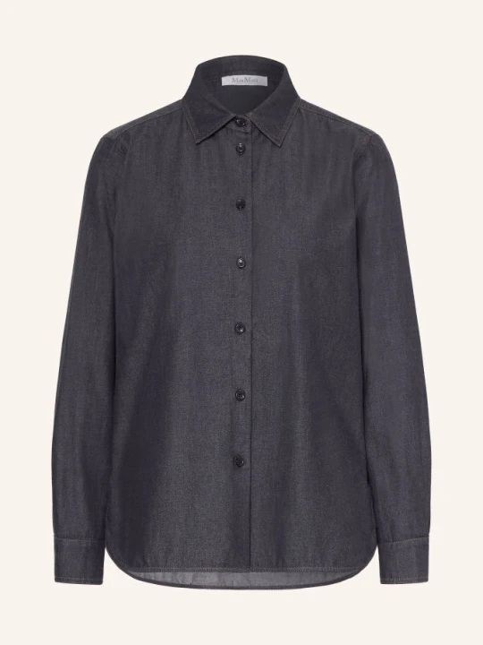 Zdjęcie produktu Max Mara Bluzka Jeansowa Molo blau GRANATOWY