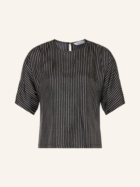 Zdjęcie produktu Max Mara Bluzka Nordica Z Jedwabiu Z Rękawami 3 / 4 schwarz