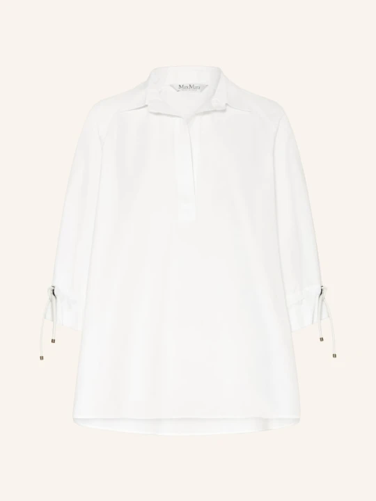 Zdjęcie produktu Max Mara Bluzka Oversize Adorni Z Rękawami 3/4 weiss BIAŁY
