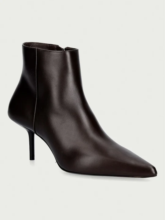 Zdjęcie produktu Max Mara botki damskie skórzane