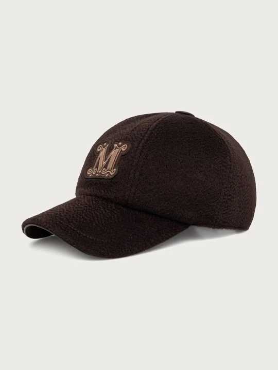 Zdjęcie produktu Max Mara czapka bejsbolówka kaszmirowa damska