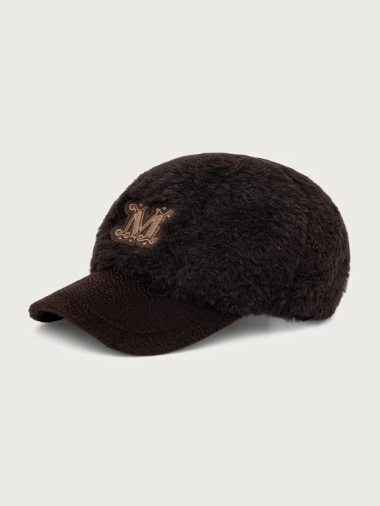 Zdjęcie produktu Max Mara czapka z daszkiem z wełną damska