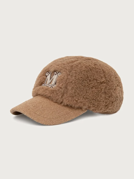 Zdjęcie produktu Max Mara czapka z daszkiem z wełną damska
