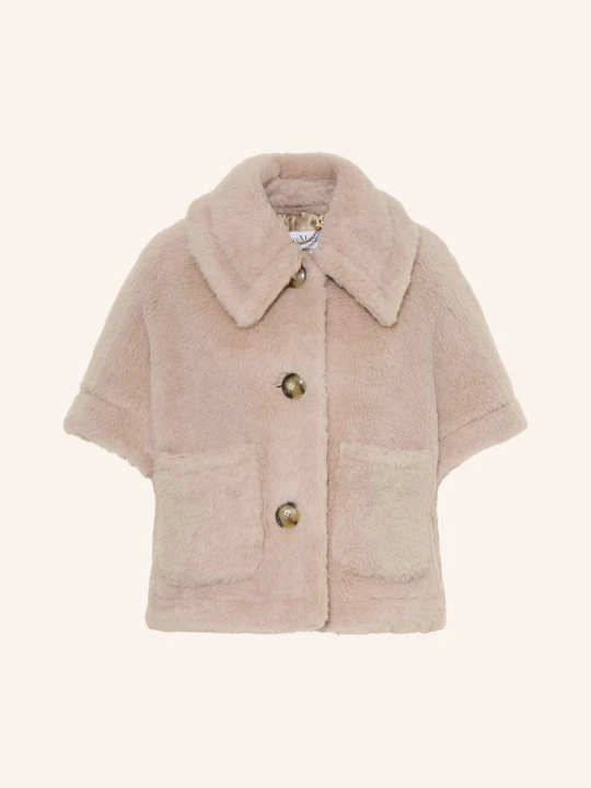 Zdjęcie produktu Max Mara Kamizelka Z Sztucznego Futra New Terzo Z Alpaką beige