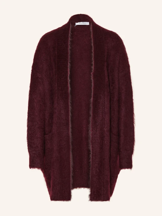 Zdjęcie produktu Max Mara Kardigan affetto1234 Z Dodatkiem Moheru rot CIEMNOCZERWONY