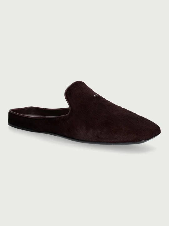 Zdjęcie produktu Max Mara klapki mules damskie skórzane