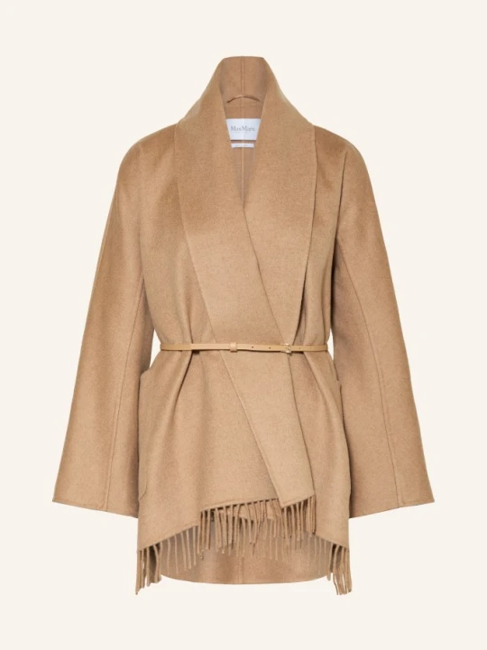 Zdjęcie produktu Max Mara Kurtka Abilita Z Szalikiem braun CAMELOWY