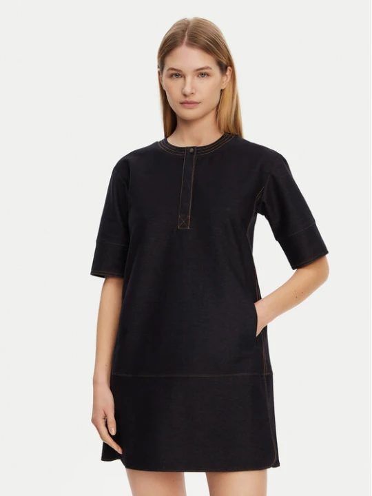Zdjęcie produktu Max Mara Leisure Sukienka jeansowa 2516621017650 Granatowy Regular Fit