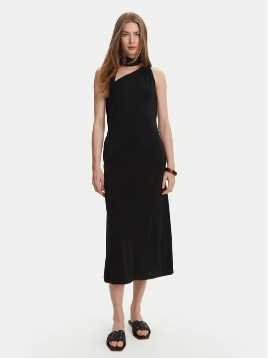 Zdjęcie produktu Max Mara Leisure Sukienka koktajlowa Verbena 2516621068 Czarny Regular Fit