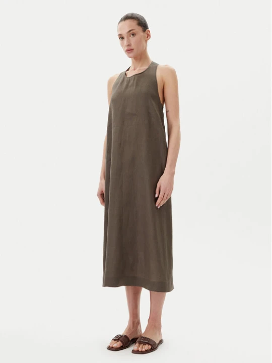 Zdjęcie produktu Max Mara Leisure Sukienka letnia Douglas 2516221018 Zielony Relaxed Fit