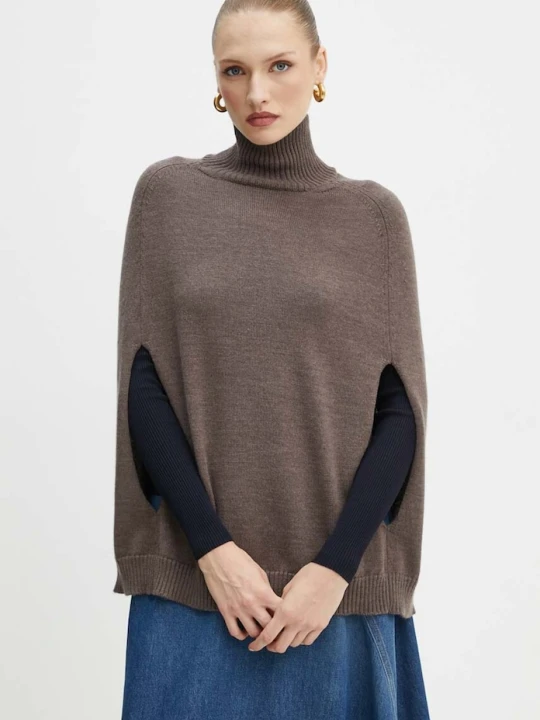 Zdjęcie produktu Max Mara Leisure sweter wełniany brązowy