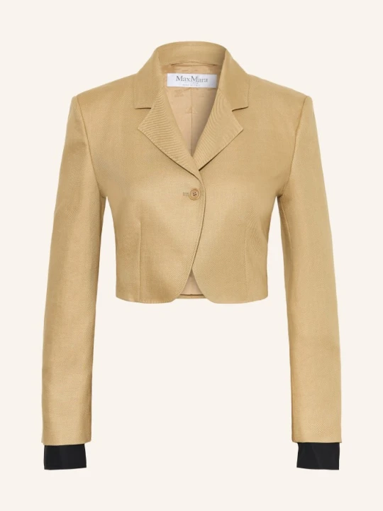 Zdjęcie produktu Max Mara Lniana Marynarka Buono beige