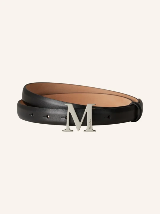 Zdjęcie produktu Max Mara Pasek Skórzany mclassic20 schwarz CZARNY