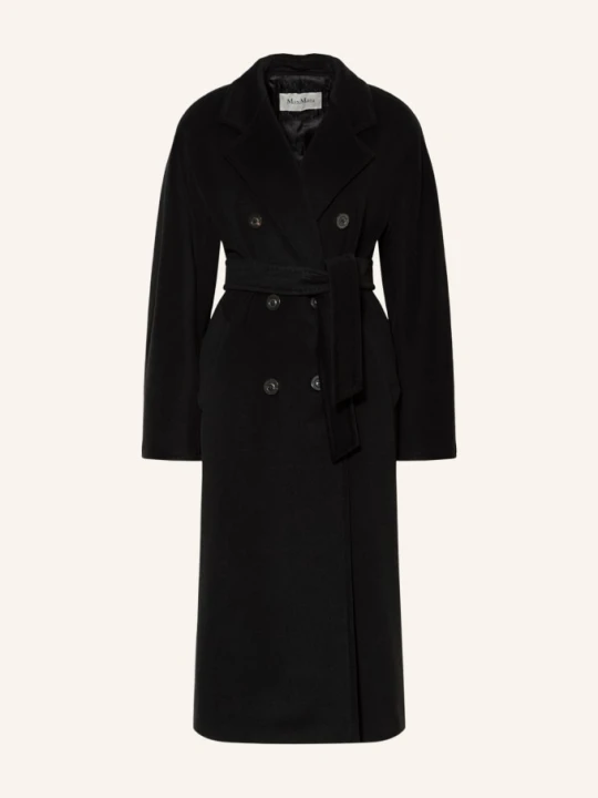 Zdjęcie produktu Max Mara Płaszcz Wełniany Madame schwarz CZARNY