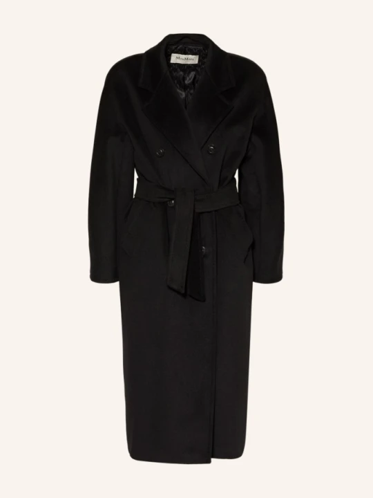 Zdjęcie produktu Max Mara Płaszcz Wełniany Madame schwarz CZARNY