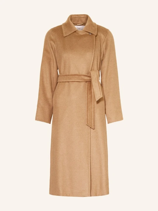 Zdjęcie produktu Max Mara Płaszcz Z Wielbłądziej Sierści Manuela beige