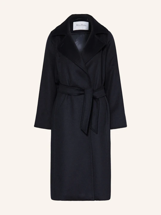 Zdjęcie produktu Max Mara Płaszcz Z Wielbłądziej Sierści Manuela blau GRANATOWY