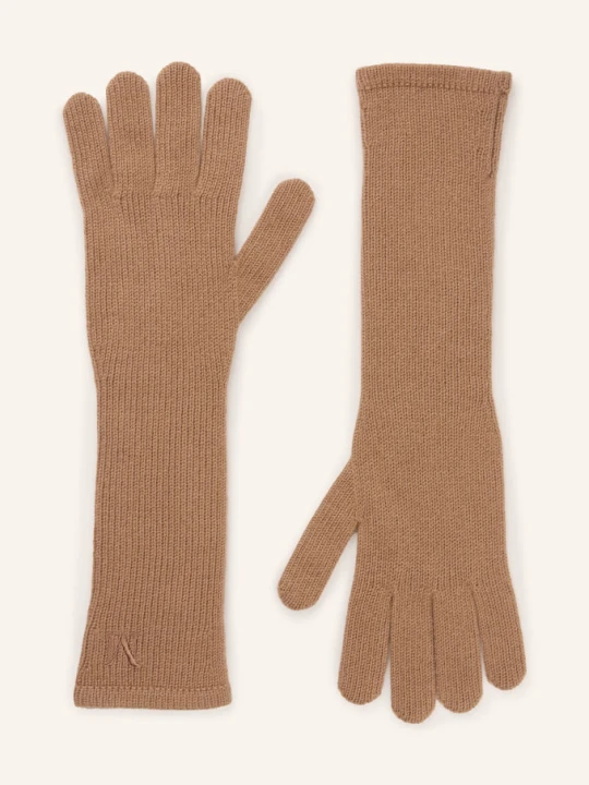 Zdjęcie produktu Max Mara Rękawiczki Mmjock Z Kaszmiru braun CAMELOWY