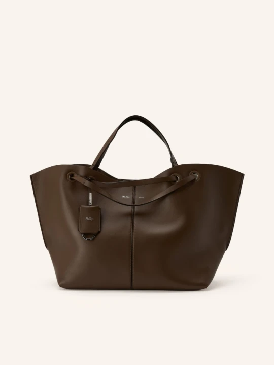 Zdjęcie produktu Max Mara Shopperka Mixeddoubles Z Torebką Typu Pouch braun brązowy
