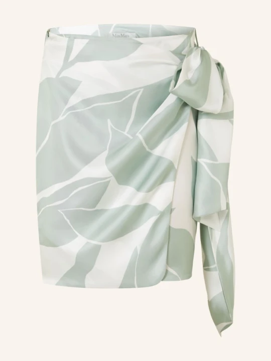 Zdjęcie produktu Max Mara Spódnica Kopertowa Strano Z Jedwabiu gruen