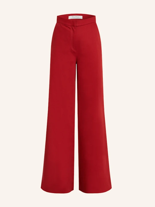 Zdjęcie produktu Max Mara Spodnie Marlena Ruggero rot CZERWONY