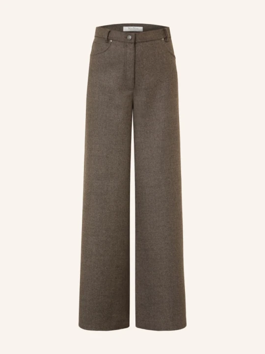 Zdjęcie produktu Max Mara Spodnie Typu Marlena Gennaio braun CZIEMNOSZARY
