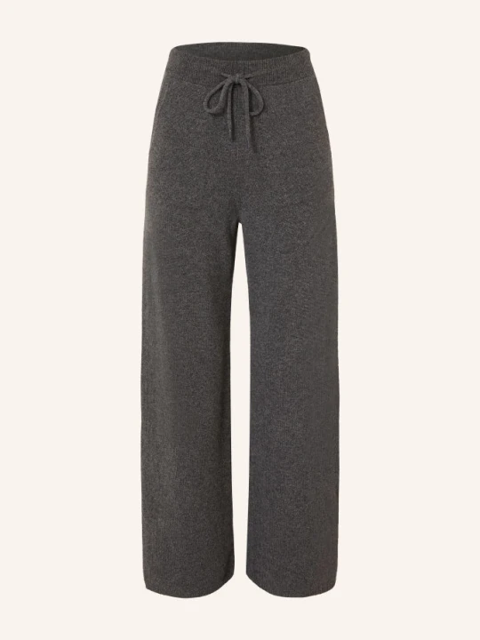 Zdjęcie produktu Max Mara Spodnie Z Dzianiny Fiabe Z Kaszmiru grau CZIEMNOSZARY