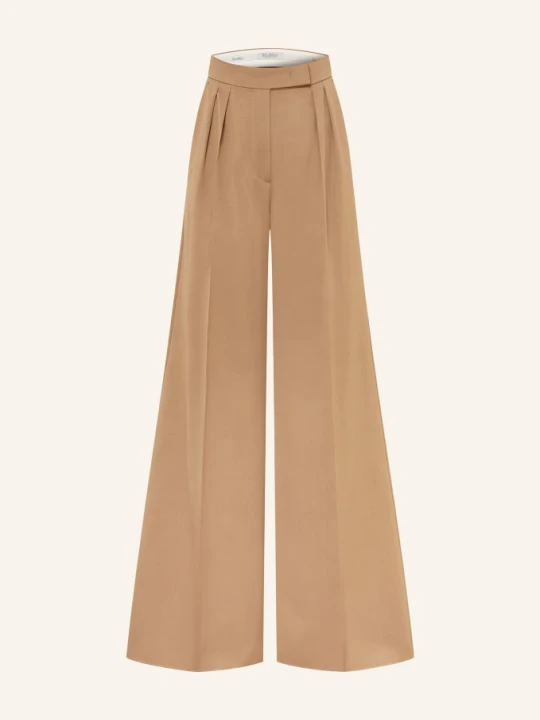 Zdjęcie produktu Max Mara Spodnie Z Materiału Marlowego Quorum beige