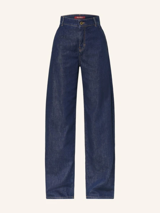Zdjęcie produktu Max Mara Studio Jeansy Typu Barrel Conico blau 001 NAVY