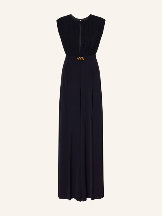 Zdjęcie produktu Max Mara Studio Kombinezon Giunchi Z Jedwabiem blau GRANATOWY