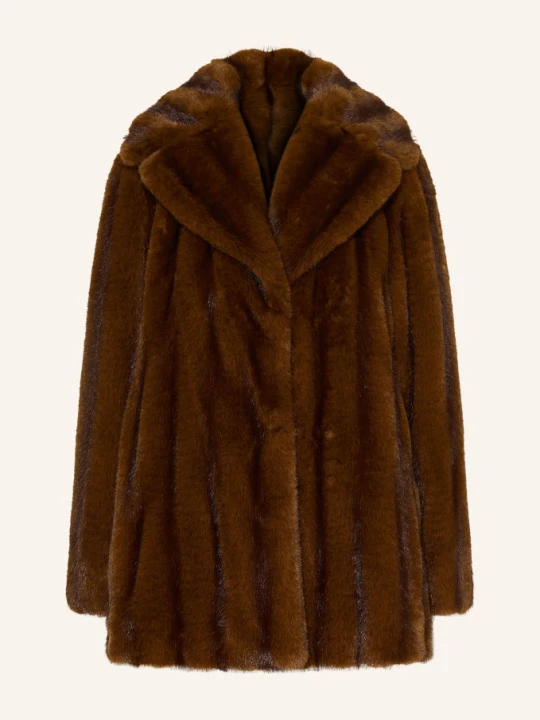 Zdjęcie produktu Max Mara Studio Kurtka Ze Sztucznego Futra Neo braun CIEMNOBRĄZOWY