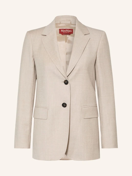 Zdjęcie produktu Max Mara Studio Marynarka Edito Z Flaneli beige