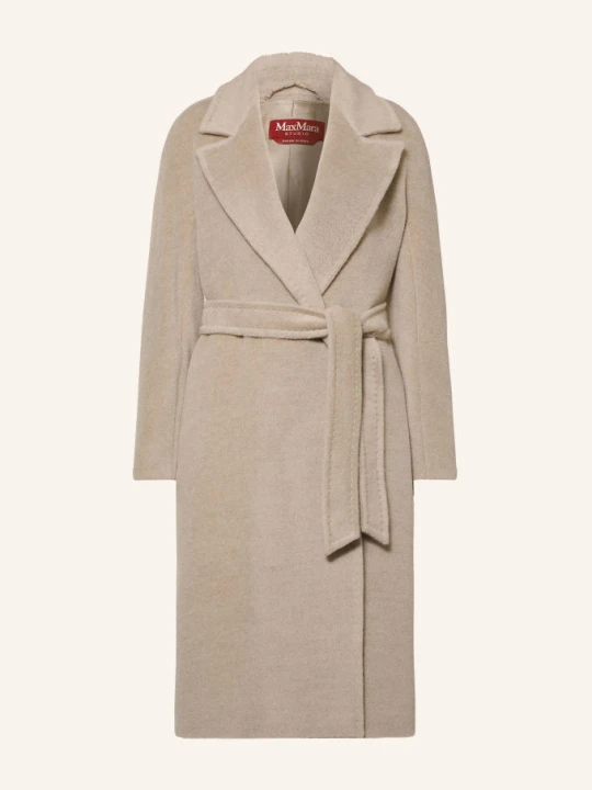 Zdjęcie produktu Max Mara Studio Płaszcz Giorno Z Alpaki beige