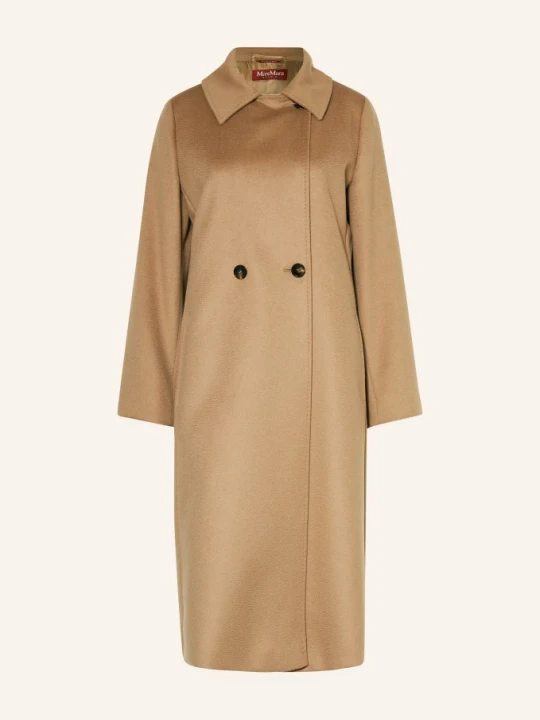 Zdjęcie produktu Max Mara Studio Płaszcz Wełniany Bcollag braun CAMELOWY