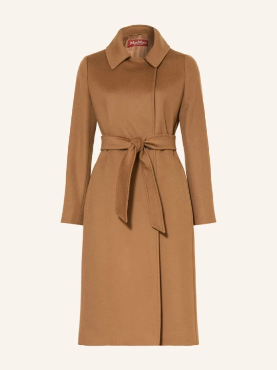 Zdjęcie produktu Max Mara Studio Płaszcz Wełniany braun KONIAKOWY