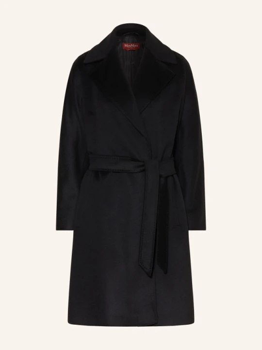 Zdjęcie produktu Max Mara Studio Płaszcz Wełniany Dravenna schwarz CZARNY