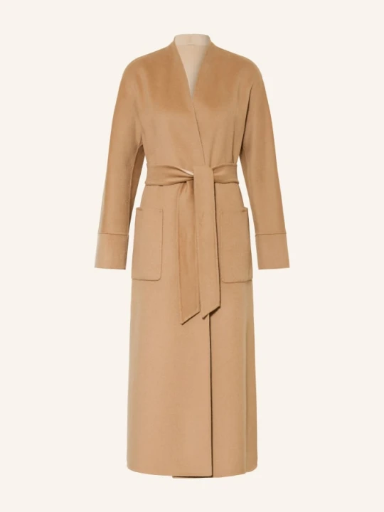 Zdjęcie produktu Max Mara Studio Płaszcz Wełniany Nodo Dwustronny braun CAMELOWY