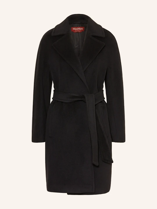Zdjęcie produktu Max Mara Studio Płaszcz Wełniany Scire schwarz CZARNY