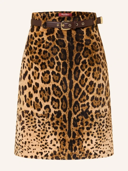 Zdjęcie produktu Max Mara Studio Spódnica Aksamitna Falange braun