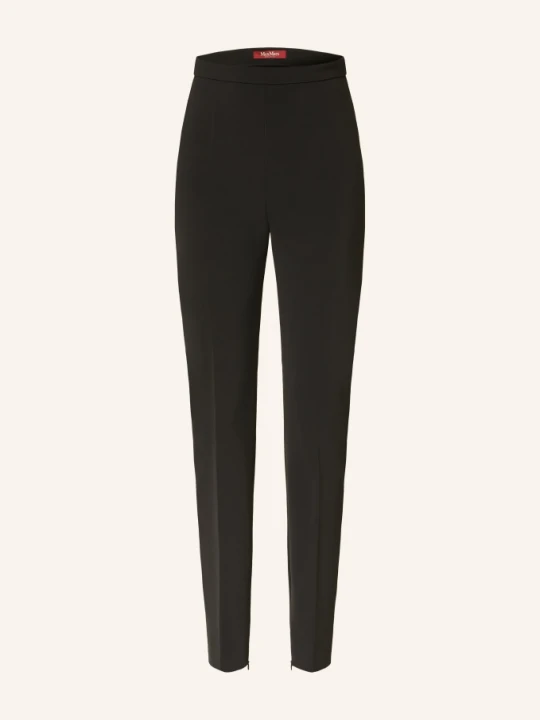 Zdjęcie produktu Max Mara Studio Spodnie Crespo schwarz CZARNY