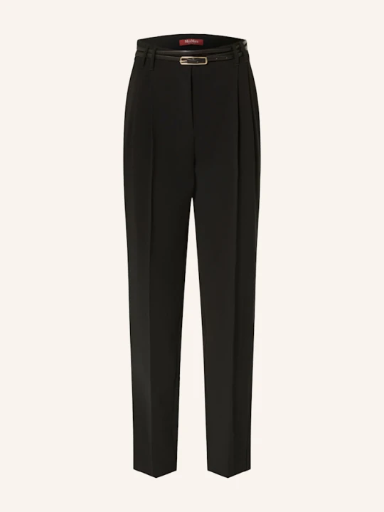 Zdjęcie produktu Max Mara Studio Spodnie Gisella schwarz CZARNY