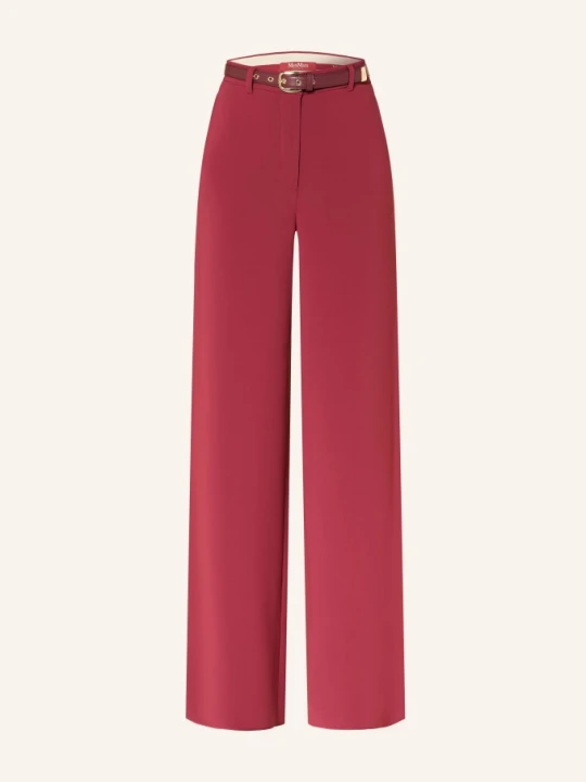 Zdjęcie produktu Max Mara Studio Spodnie Typu Marlena Amico rot CIEMNOCZERWONY