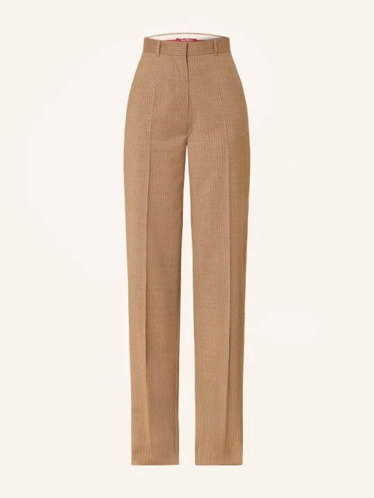 Zdjęcie produktu Max Mara Studio Spodnie Typu Marlena Cambusa braun brązowy
